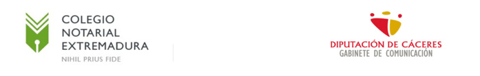 NOTA DE PRENSA: DIPUTACIÓN DE CÁCERES Y COLEGIO NOTARIAL DE EXTREMADURA FIRMAN UN CONVENIO PARA FACILITAR A LA CIUDADANÍA Y AYUNTAMIENTOS LA GESTIÓN DE IMPUESTOS NOTA DE PRENSA: DIPUTACIÓN DE CÁCERES Y COLEGIO NOTARIAL DE EXTREMADURA FIRMAN UN CONVENIO PARA FACILITAR A LA CIUDADANÍA Y AYUNTAMIENTOS LA GESTIÓN DE IMPUESTOS