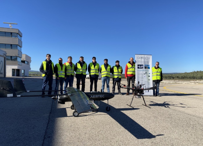 Proyecto GEODESY: ATLAS acoge la validación de un nuevo sistema de navegación basado en un receptor de señal Galileo para mejorar la seguridad operacional de los drones a baja altitud