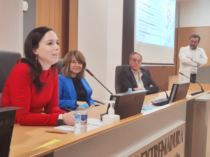 NOTA DE PRENSA: LA CONSEJERA DE SALUD INAUGURA LA IV JORNADA CIENTÍFICA DE INUBE, QUE ACOGE LOS AVANCES DE LA INVESTIGACIÓN BIOSANITARIA DE EXTREMADURA EN MEDICINA PERSONALIZADA Y ATENCIÓN DE LA FRAGILIDAD EN LAS PERSONAS MAYORES NOTA DE PRENSA: LA CONSEJERA DE SALUD INAUGURA LA IV JORNADA CIENTÍFICA DE INUBE, QUE ACOGE LOS AVANCES DE LA INVESTIGACIÓN BIOSANITARIA DE EXTREMADURA EN MEDICINA PERSONALIZADA Y ATENCIÓN DE LA FRAGILIDAD EN LAS PERSONAS MAYORES