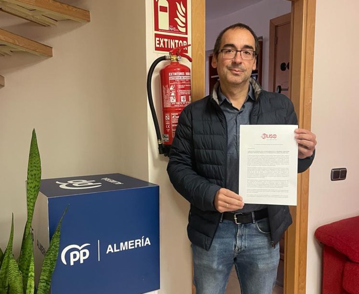 El sindicato USO reclama al partido popular de Almería que inste y apoye una enmienda parcial de su grupo parlamentario a los presupuestos de Andalucía 2024 para saldar las deudas pendientes con los trabajadores de la enseñanza concertada El sindicato USO reclama al partido popular de Almería que inste y apoye una enmienda parcial de su grupo parlamentario a los presupuestos de Andalucía 2024 para saldar las deudas pendientes con los trabajadores de la enseñanza concertada