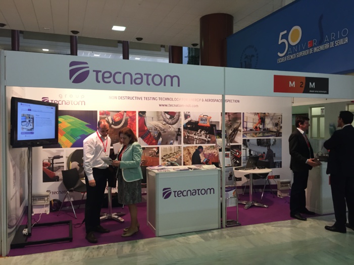 TECNATOM PRESENTA SU NUEVA WEB ESPECIALIZADA EN ENSAYOS NO DESTRUCTIVOS DURANTE EL 13º CONGRESO NACIONAL DE END EN SEVILLA TECNATOM PRESENTA SU NUEVA WEB ESPECIALIZADA EN ENSAYOS NO DESTRUCTIVOS DURANTE EL 13º CONGRESO NACIONAL DE END EN SEVILLA