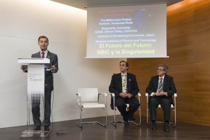 NOTA DE PRENSA: JOSÉ LUIS CORDEIRO (SINGULARITY UNIVERSITY): “EN LOS PRÓXIMOS 20 AÑOS EL ENVEJECIMIENTO SERÁ ALGO CURABLE Y NO HABRÁ NI PARKINSON NI ALZHEIMER” NOTA DE PRENSA: JOSÉ LUIS CORDEIRO (SINGULARITY UNIVERSITY): “EN LOS PRÓXIMOS 20 AÑOS EL ENVEJECIMIENTO SERÁ ALGO CURABLE Y NO HABRÁ NI PARKINSON NI ALZHEIMER”