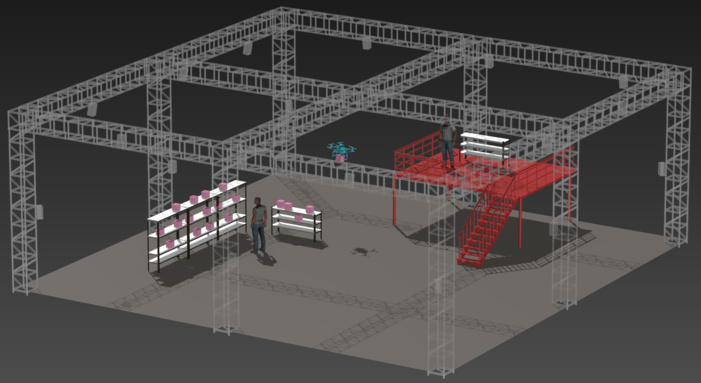 CATEC INVESTIGA LA APLICACIÓN DE ROBOTS AÉREOS PARA LA AUTOMATIZACIÓN Y MEJORA DE LOS PROCESOS DE FABRICACIÓN Y MONTAJE EN LAS PLANTAS AERONÁUTICAS CATEC INVESTIGA LA APLICACIÓN DE ROBOTS AÉREOS PARA LA AUTOMATIZACIÓN Y MEJORA DE LOS PROCESOS DE FABRICACIÓN Y MONTAJE EN LAS PLANTAS AERONÁUTICAS