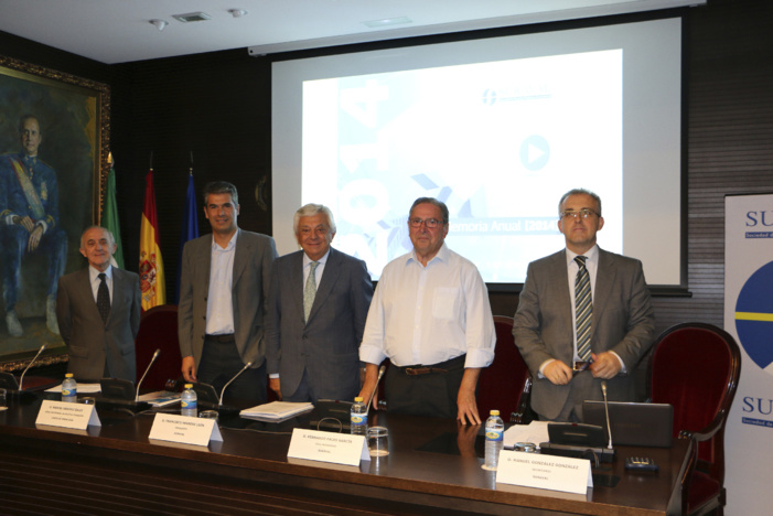 Suraval aumenta un 5% el volumen de avales concedidos en 2014, que superó los 41 millones de euros Suraval aumenta un 5% el volumen de avales concedidos en 2014, que superó los 41 millones de euros