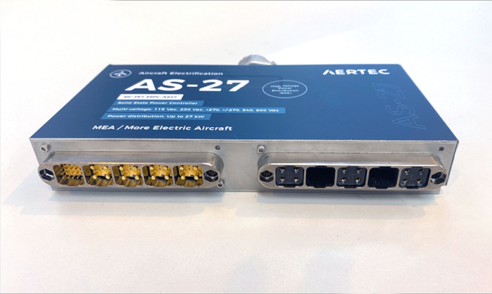 Imagen del dispositivo AS27 desarrollado por AERTEC