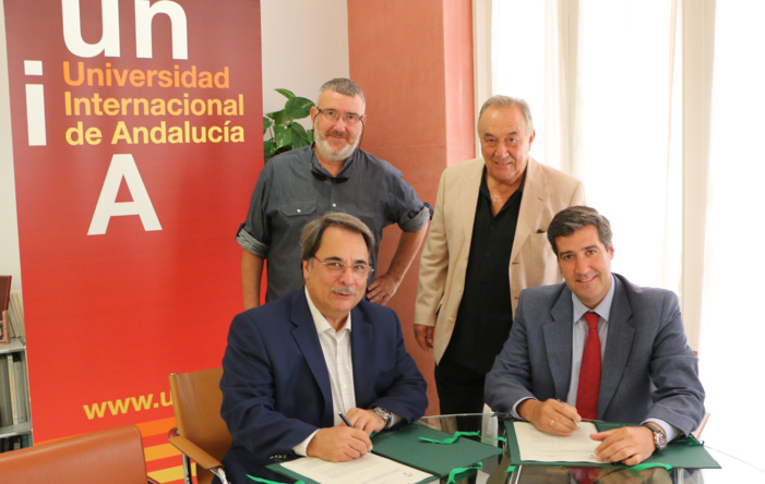 NOTA DE PRENSA: LA UNIVERSIDAD INTERNACIONAL DE ANDALUCÍA TUTELARÁ PROYECTOS EMPRESARIALES QUE GENERE COSMOPOLITIA Y ALBERGARÁ ESPACIOS PARA EL DESARROLLO DE ACTIVIDADES CONJUNTAS NOTA DE PRENSA: LA UNIVERSIDAD INTERNACIONAL DE ANDALUCÍA TUTELARÁ PROYECTOS EMPRESARIALES QUE GENERE COSMOPOLITIA Y ALBERGARÁ ESPACIOS PARA EL DESARROLLO DE ACTIVIDADES CONJUNTAS