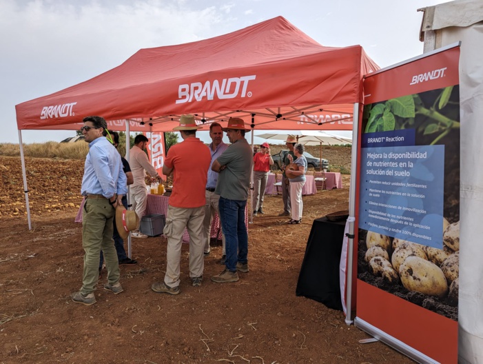 NOTA DE PRENSA: BRANDT CELEBRA UNA JORNADA TÉCNICA DE PATATA PARA MOSTRAR UN ENSAYO DE PRODUCTOS BASADO EN LA REDUCCION DE FERTILIZANTES NOTA DE PRENSA: BRANDT CELEBRA UNA JORNADA TÉCNICA DE PATATA PARA MOSTRAR UN ENSAYO DE PRODUCTOS BASADO EN LA REDUCCION DE FERTILIZANTES