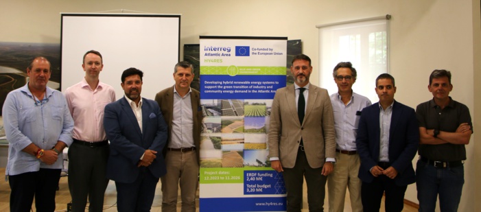Una planta piloto en La Rinconada estudiará de forma pionera en Europa la aplicación simultánea de varias fuentes de energías renovables en la alimentación de los sistemas de riego de una comunidad de regantes
