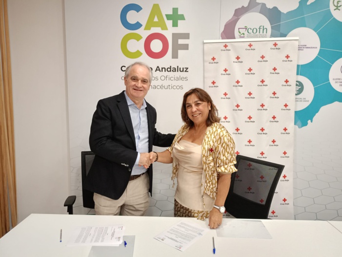 Nota de prensa - Cruz Roja y el Consejo Andaluz de Colegios de Farmacéuticos (CACOF) firman un convenio para colaborar ante casos de soledad no deseada en personas mayores Nota de prensa - Cruz Roja y el Consejo Andaluz de Colegios de Farmacéuticos (CACOF) firman un convenio para colaborar ante casos de soledad no deseada en personas mayores