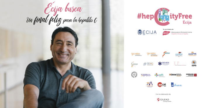 Nota de Prensa- ÉCIJA BUSCA LOS ÚLTIMOS CASOS DE HEPATITIS C CON UNA CAMPAÑA DE SENSIBILIZACIÓN PROTAGONIZADA POR EL ACTOR CARMELO GÓMEZ