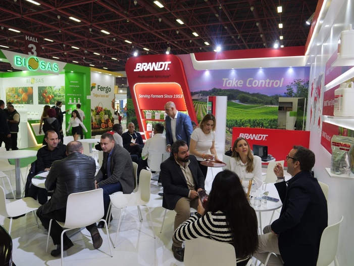 NOTA DE PRENSA: BRANDT CELEBRA EN TURQUÍA SUS JORNADAS TÉCNICAS Y MUESTRA EN LA FERIA GROWTECH ANTALYA SUS PRODUCTOS ESTRELLA EN NUTRICION VEGETAL