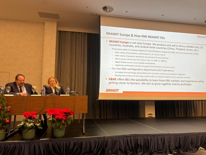 NOTA DE PRENSA:  BRANDT y K&N EFTHYMIADIS FORMAN UNA JOINT VENTURE PARA DISTRIBUIR PRODUCTOS DE NUTRICIÓN VEGETAL NOTA DE PRENSA:  BRANDT y K&N EFTHYMIADIS FORMAN UNA JOINT VENTURE PARA DISTRIBUIR PRODUCTOS DE NUTRICIÓN VEGETAL