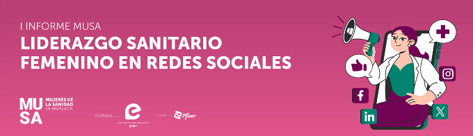 El 76% de las mujeres directivas sanitarias andaluzas está presente en alguna red social, pero sólo el 24% tiene más de mil seguidores en una de ellas El 76% de las mujeres directivas sanitarias andaluzas está presente en alguna red social, pero sólo el 24% tiene más de mil seguidores en una de ellas