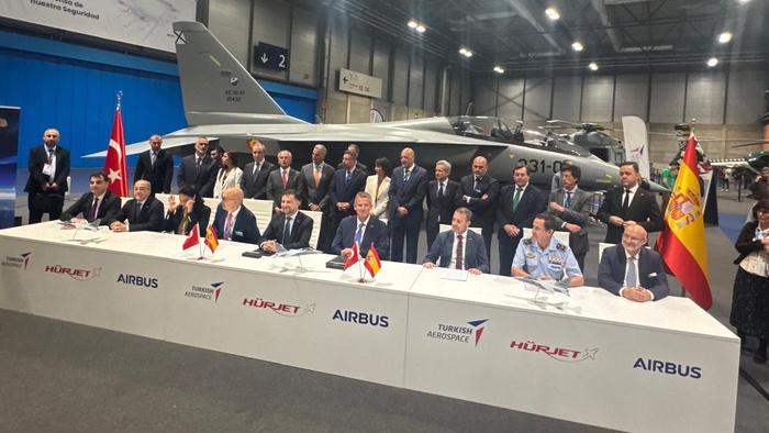 Press Release- GRABYSUR, AMONG THE SUPPLIERS OF THE INTEGRATED TRAINING SYSTEM TO BRING THE TURKISH FIGHTER 'HÜRJET' TO SPAIN