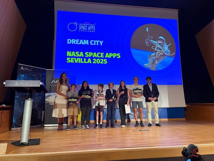 NOTA DE PRENSA: UN GRUPO DE ALUMNOS DE SECUNDARIA DEL COLEGIO INTERNACIONAL DE SEVILLA - SAN FRANCISCO DE PAULA GANA EL NASA SPACE APPS CHALLENGE CON UN PROYECTO SOBRE CIUDADES SOSTENIBLES Y PARTICIPARÁ EN LA FASE GLOBAL NOTA DE PRENSA: UN GRUPO DE ALUMNOS DE SECUNDARIA DEL COLEGIO INTERNACIONAL DE SEVILLA - SAN FRANCISCO DE PAULA GANA EL NASA SPACE APPS CHALLENGE CON UN PROYECTO SOBRE CIUDADES SOSTENIBLES Y PARTICIPARÁ EN LA FASE GLOBAL