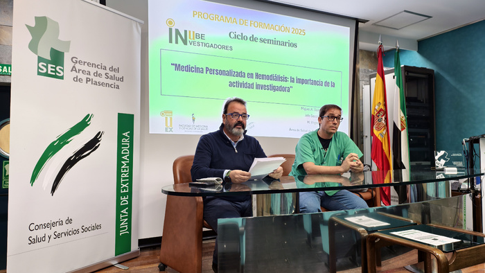 Nota de prensa - Un experto extremeño en Nefrología destaca la eficacia de la medicina personalizada en los pacientes en tratamiento de diálisis para mejorar los resultados en salud y su calidad de vida