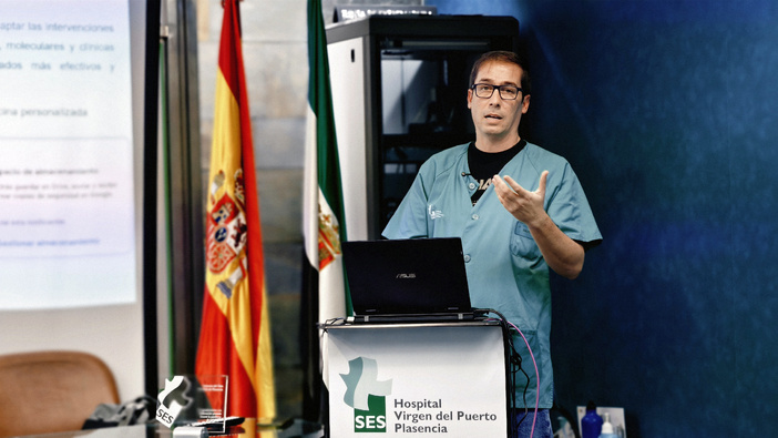 Nota de prensa - Un experto extremeño en Nefrología destaca la eficacia de la medicina personalizada en los pacientes en tratamiento de diálisis para mejorar los resultados en salud y su calidad de vida Nota de prensa - Un experto extremeño en Nefrología destaca la eficacia de la medicina personalizada en los pacientes en tratamiento de diálisis para mejorar los resultados en salud y su calidad de vida