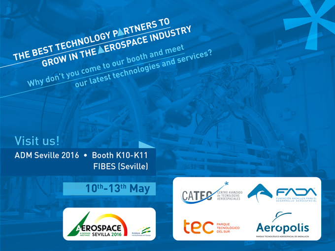 The Best Technology Partners to Grow in the Aerospace Industry - Visit us in ADM Seville!
