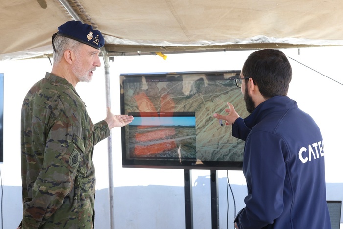 Nota de prensa - CATEC presenta su solución de navegación en entornos hostiles bajo GNSS denegado durante la Campaña de Experimentación Táctica del Ejército Español desarrollada en Almería 