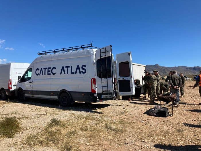 Nota de prensa - CATEC presenta su solución de navegación en entornos hostiles bajo GNSS denegado durante la Campaña de Experimentación Táctica del Ejército Español desarrollada en Almería 