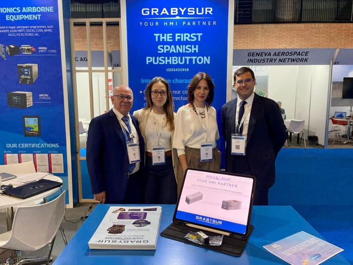 NOTA DE PRENSA: GRABYSUR IMPULSA LA SOBERANÍA TECNOLÓGICA EUROPEA CON EL PRIMER PULSADOR AERONÁUTICO ESPAÑOL CERTIFICADO, QUE HA PRESENTADO EN ADM SEVILLA 2026 NOTA DE PRENSA: GRABYSUR IMPULSA LA SOBERANÍA TECNOLÓGICA EUROPEA CON EL PRIMER PULSADOR AERONÁUTICO ESPAÑOL CERTIFICADO, QUE HA PRESENTADO EN ADM SEVILLA 2026