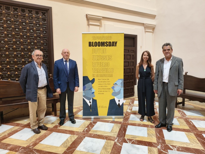NOTA DE PRENSA: EL ARCHIVO DE PROTOCOLOS NOTARIALES CELEBRA EL BLOOMSDAY CON UN HOMENAJE A ANTONIO RIVERO TARAVILLO Y A LA OBRA DE JAMES JOYCE NOTA DE PRENSA: EL ARCHIVO DE PROTOCOLOS NOTARIALES CELEBRA EL BLOOMSDAY CON UN HOMENAJE A ANTONIO RIVERO TARAVILLO Y A LA OBRA DE JAMES JOYCE