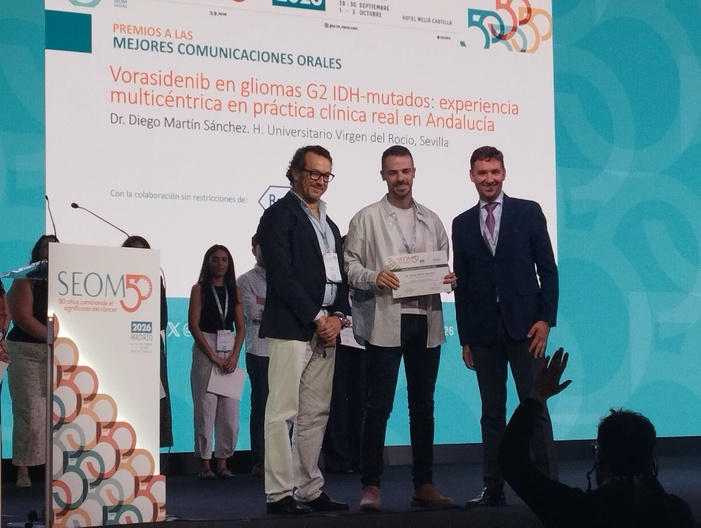 Un estudio llevado a cabo en siete hospitales andaluces constata cómo un nuevo tratamiento logra controlar un tipo de tumor cerebral en casi el 97% de los pacientes