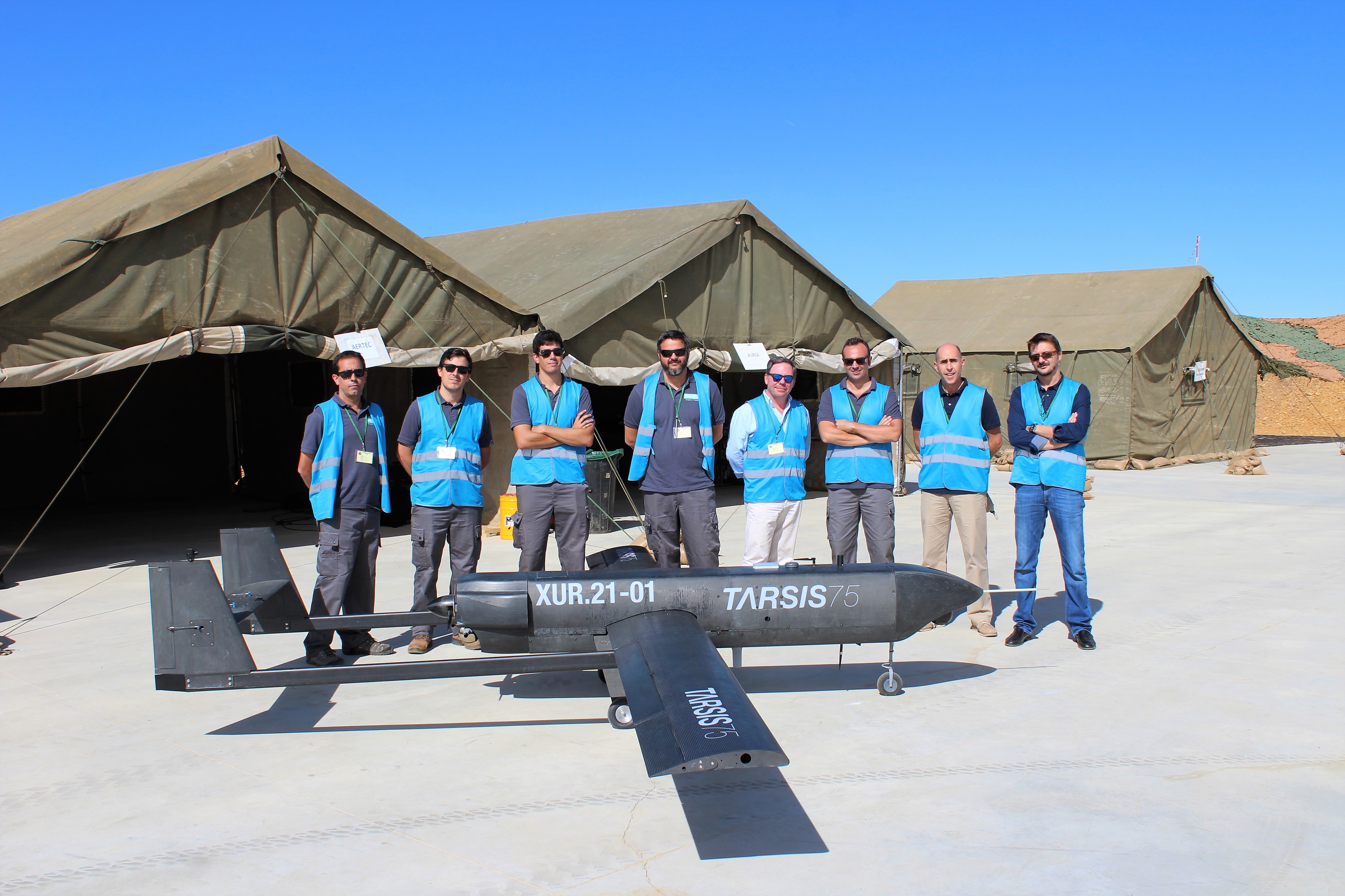 El RPAS TARSIS 75 de AERTEC Solutions realiza la evaluación operativa en el marco del Programa Rapaz del Ministerio de Defensa de España El RPAS TARSIS 75 de AERTEC Solutions realiza la evaluación operativa en el marco del Programa Rapaz del Ministerio de Defensa de España