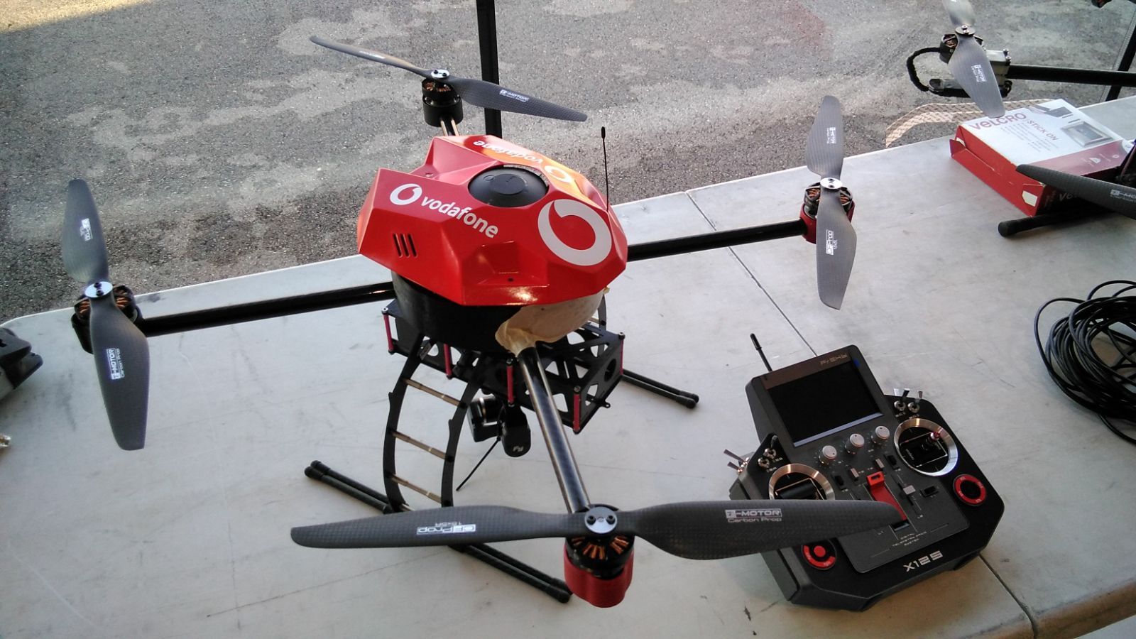 CATEC colabora con Vodafone en el desarrollo de nuevas tecnologías de movilidad mediante el uso de drones 