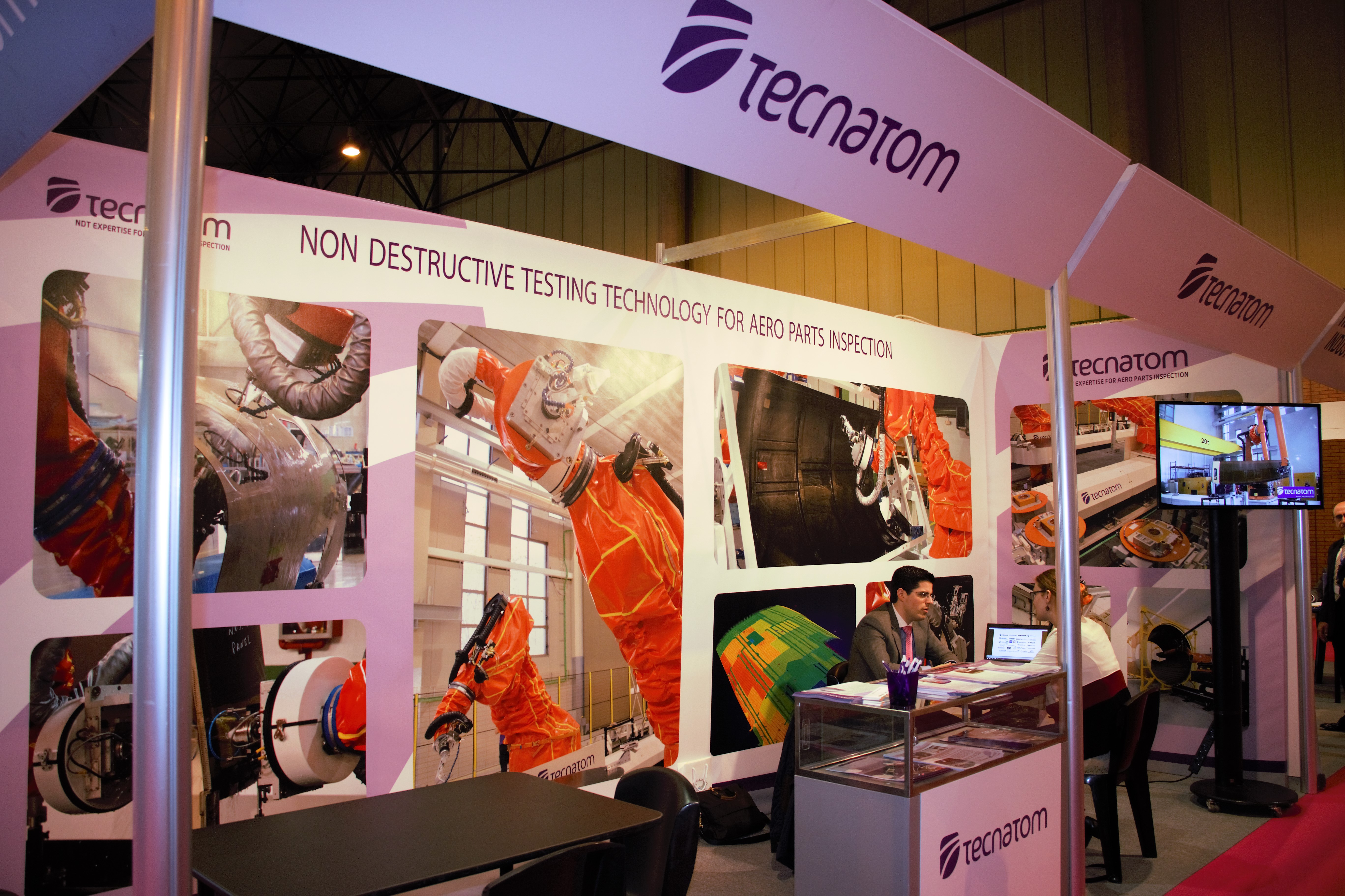 TECNATOM NO FALTA A SU CITA CON AEROSPACE & DEFENSE MEETINGS SEVILLA 2018, DONDE MOSTRARÁ SUS SISTEMAS DE INSPECCIÓN DE TECNOLOGÍA AVANZADA TECNATOM NO FALTA A SU CITA CON AEROSPACE & DEFENSE MEETINGS SEVILLA 2018, DONDE MOSTRARÁ SUS SISTEMAS DE INSPECCIÓN DE TECNOLOGÍA AVANZADA