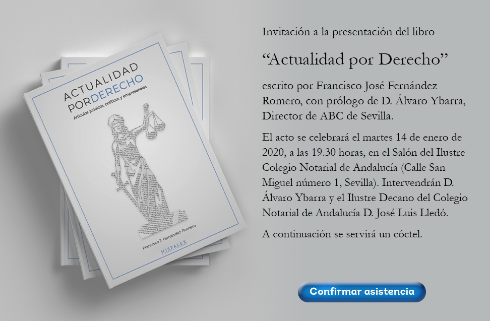 Invitación a la presentación del libro "Actualidad por Derecho"