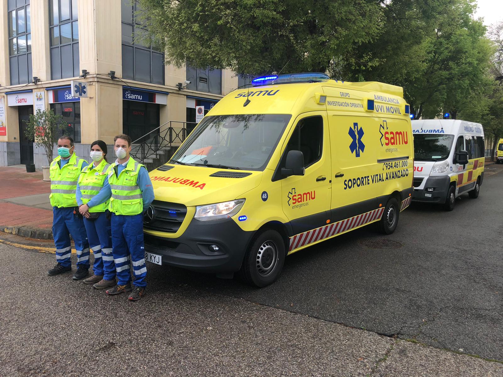 NOTA DE PRENSA: SAMU ENVÍA A LA “ZONA CERO” DEL CORONAVIRUS EN MADRID UNA UNIDAD SANITARIA Y DE EMERGENCIAS NOTA DE PRENSA: SAMU ENVÍA A LA “ZONA CERO” DEL CORONAVIRUS EN MADRID UNA UNIDAD SANITARIA Y DE EMERGENCIAS