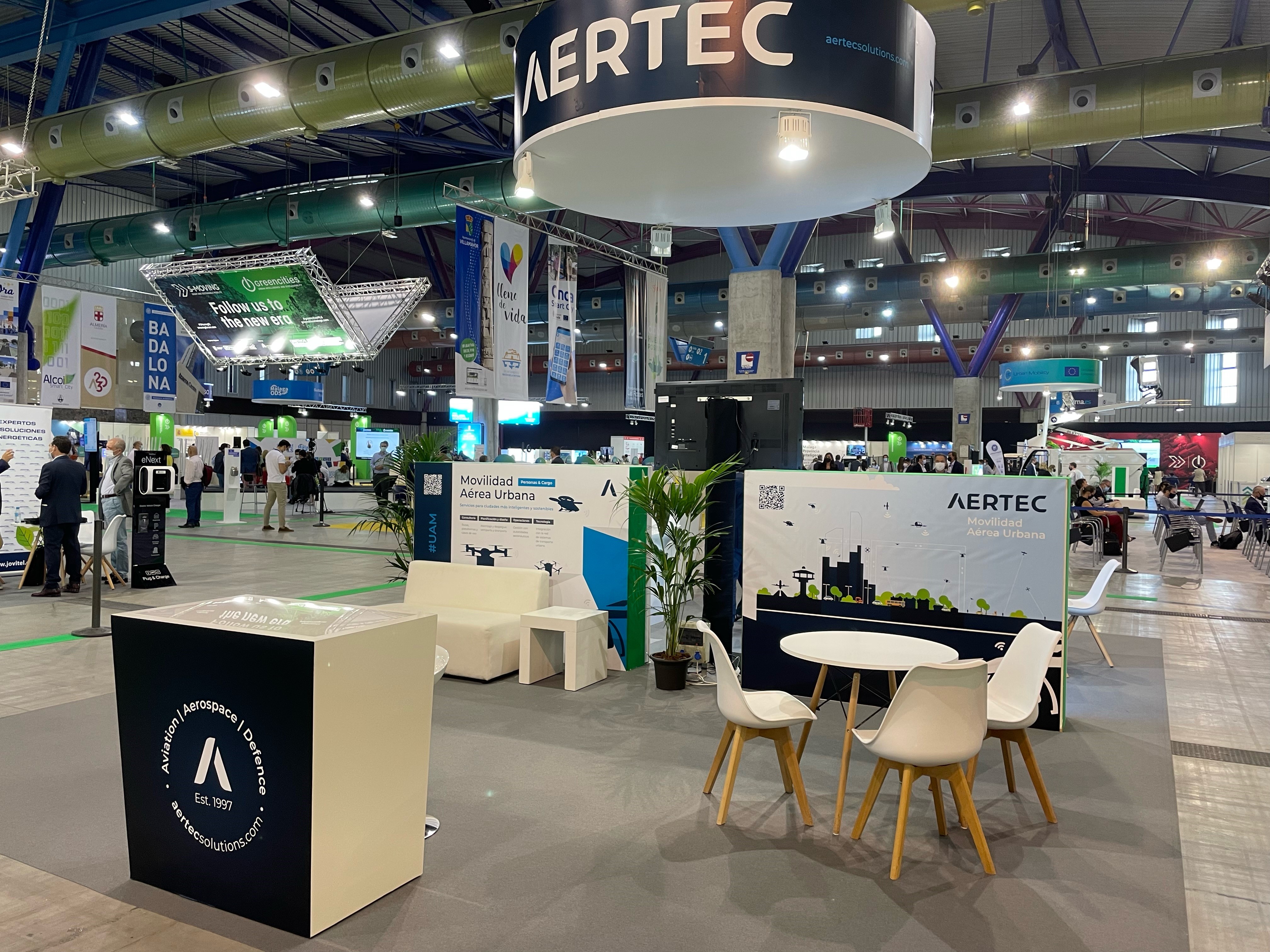 NOTA DE PRENSA: AERTEC presenta en S-Moving su oferta de servicios especializada en Movilidad Aérea Urbana NOTA DE PRENSA: AERTEC presenta en S-Moving su oferta de servicios especializada en Movilidad Aérea Urbana