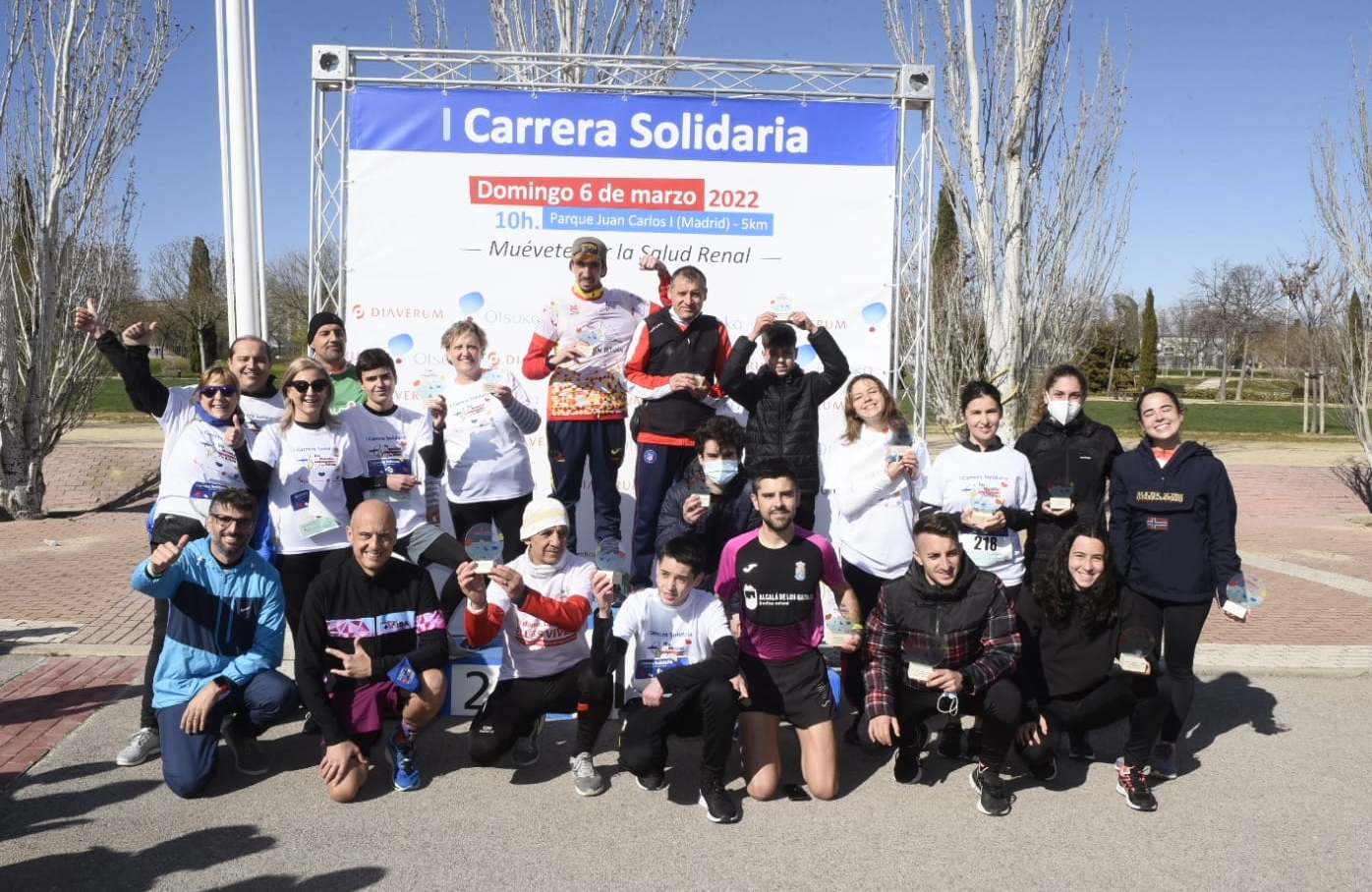 Nota informativa - Unas 400 personas participan en Madrid en la “I Carrera Solidaria por la Salud Renal” con el fin de sensibilizar sobre la enfermedad renal y fomentar el deporte y los hábitos de vida saludable como medida de prevención  Nota informativa - Unas 400 personas participan en Madrid en la “I Carrera Solidaria por la Salud Renal” con el fin de sensibilizar sobre la enfermedad renal y fomentar el deporte y los hábitos de vida saludable como medida de prevención