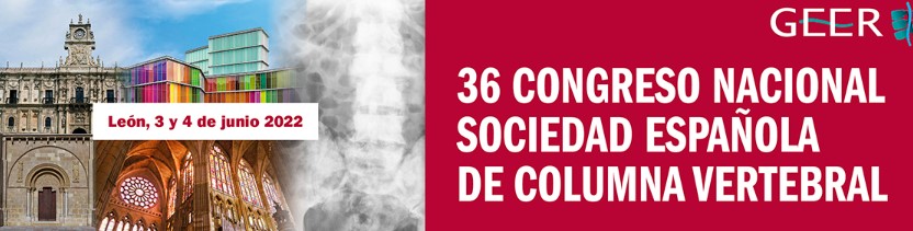 CONVOCATORIA DE PRENSA: Más de 500 especialistas se dan cita hoy en León para poner en común los últimos avances científicos en el abordaje de las patologías de la columna vertebral CONVOCATORIA DE PRENSA: Más de 500 especialistas se dan cita hoy en León para poner en común los últimos avances científicos en el abordaje de las patologías de la columna vertebral