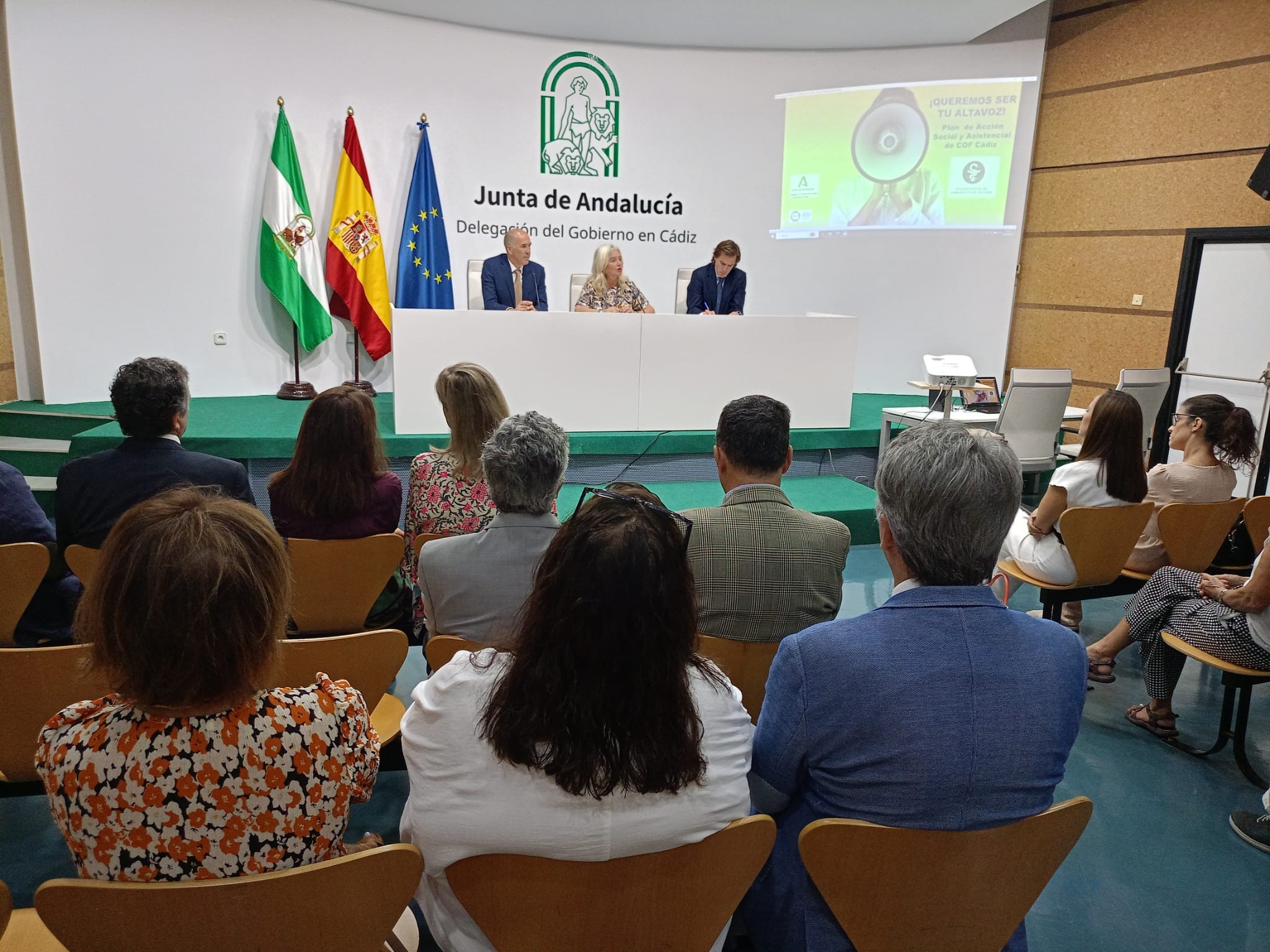 Los farmacéuticos de Cádiz presentan su estrategia asistencial y social para contribuir a los Objetivos de Desarrollo Sostenible de Naciones Unidas