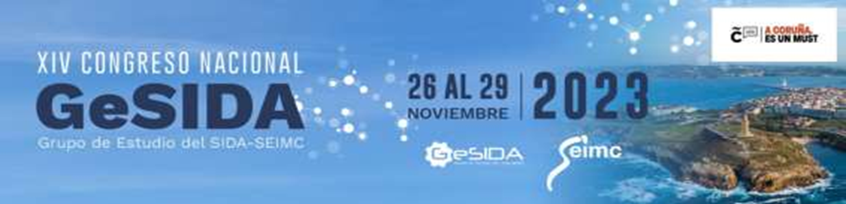 RUEDA DE PRENSA - El próximo lunes 27 de noviembre, en el Palacio de Exposición y Congresos de La Coruña, a las 10.00 horas, en el marco del XIV Congreso Nacional de GeSIDA (Grupo de Estudios del SIDA de la SEIMC), 1