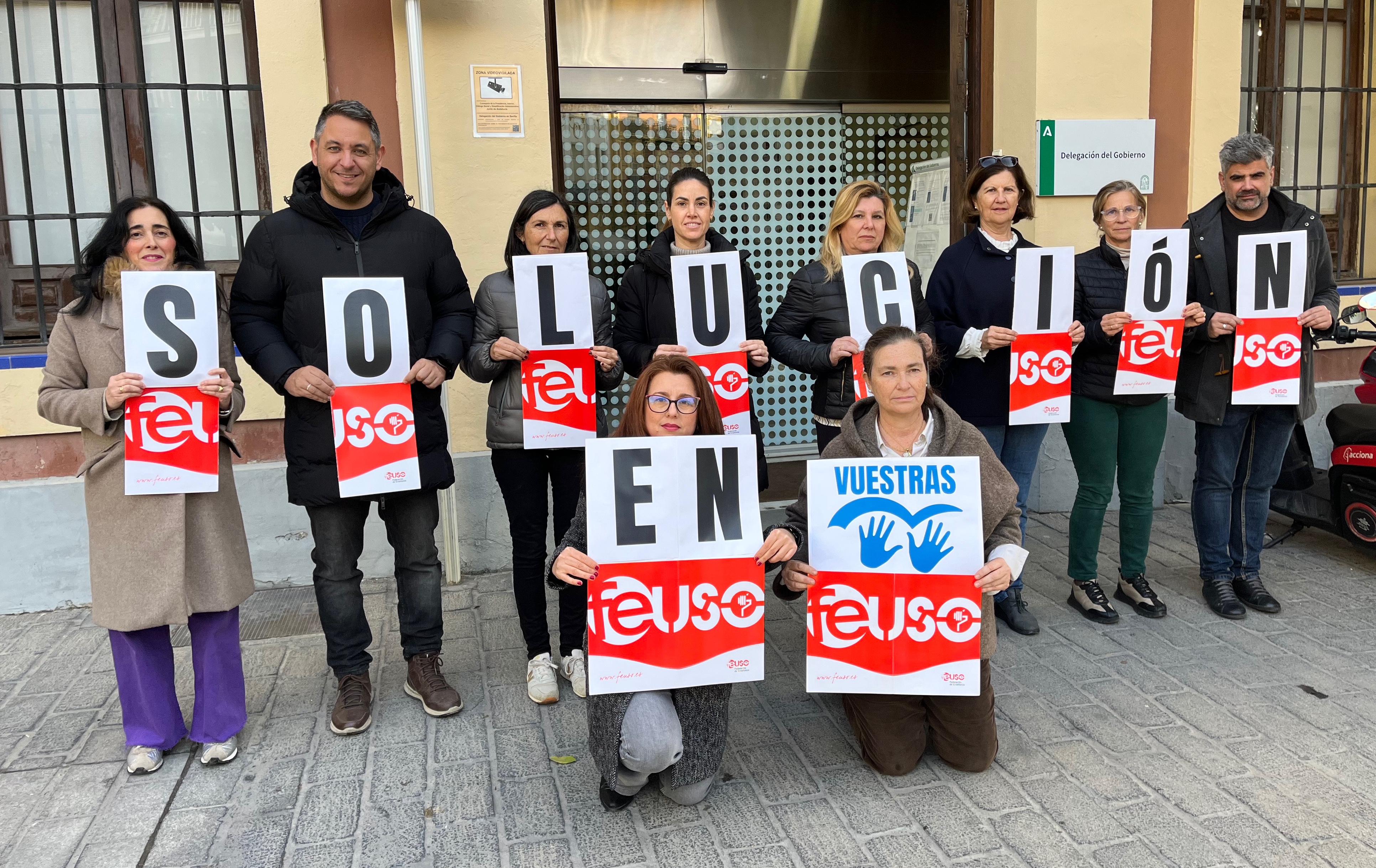 El sindicato USO solicita a los delegados del Gobierno de la Junta de Andalucía que insten al Ejecutivo andaluz a apoyar las  enmiendas a los presupuestos de 2024 que salden las deudas pendientes con los trabajadores de la enseñanza concertada