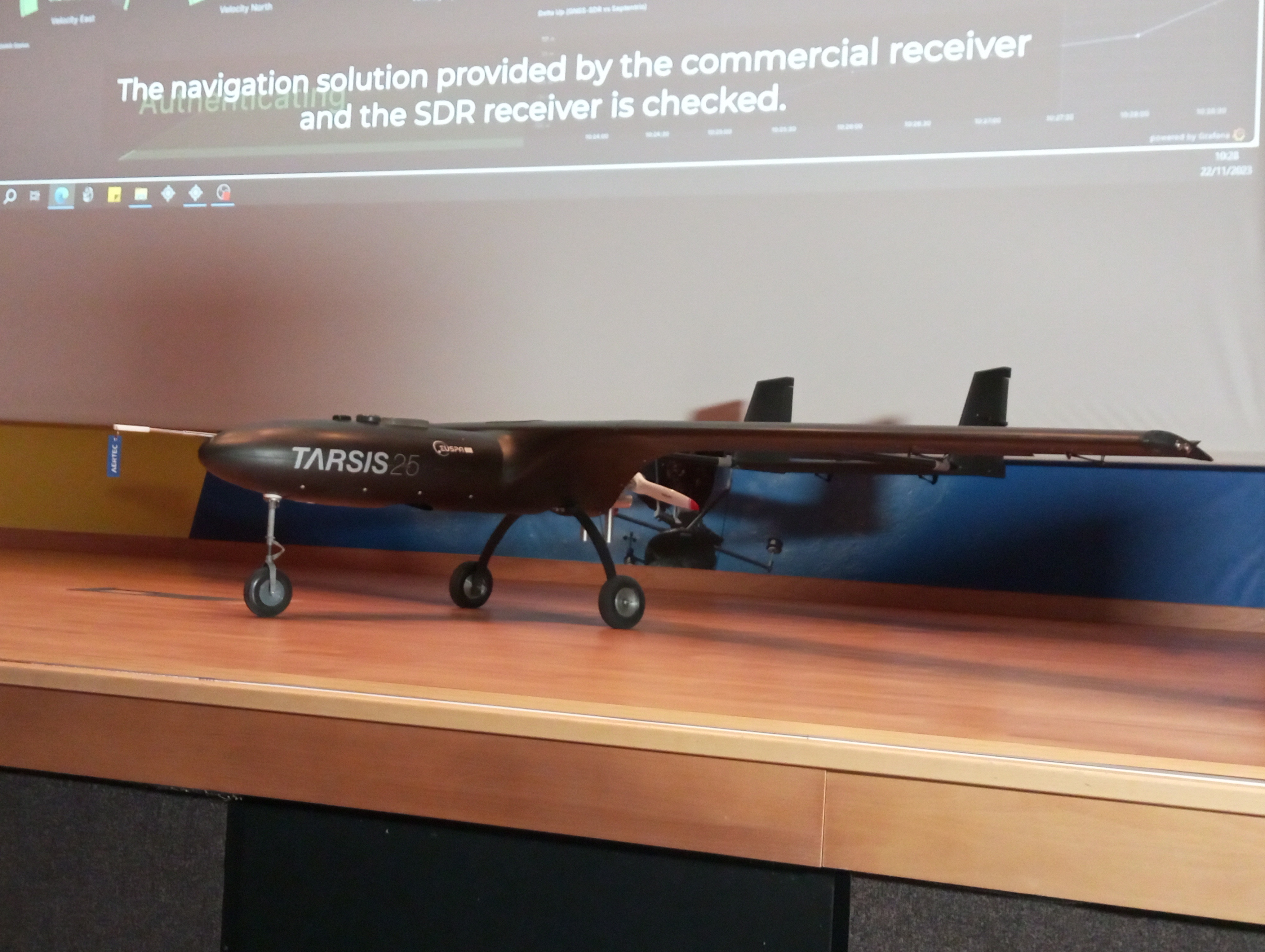 Nota de prensa - AERTEC cede uno de sus drones TARSIS a la Agencia Espacial Española