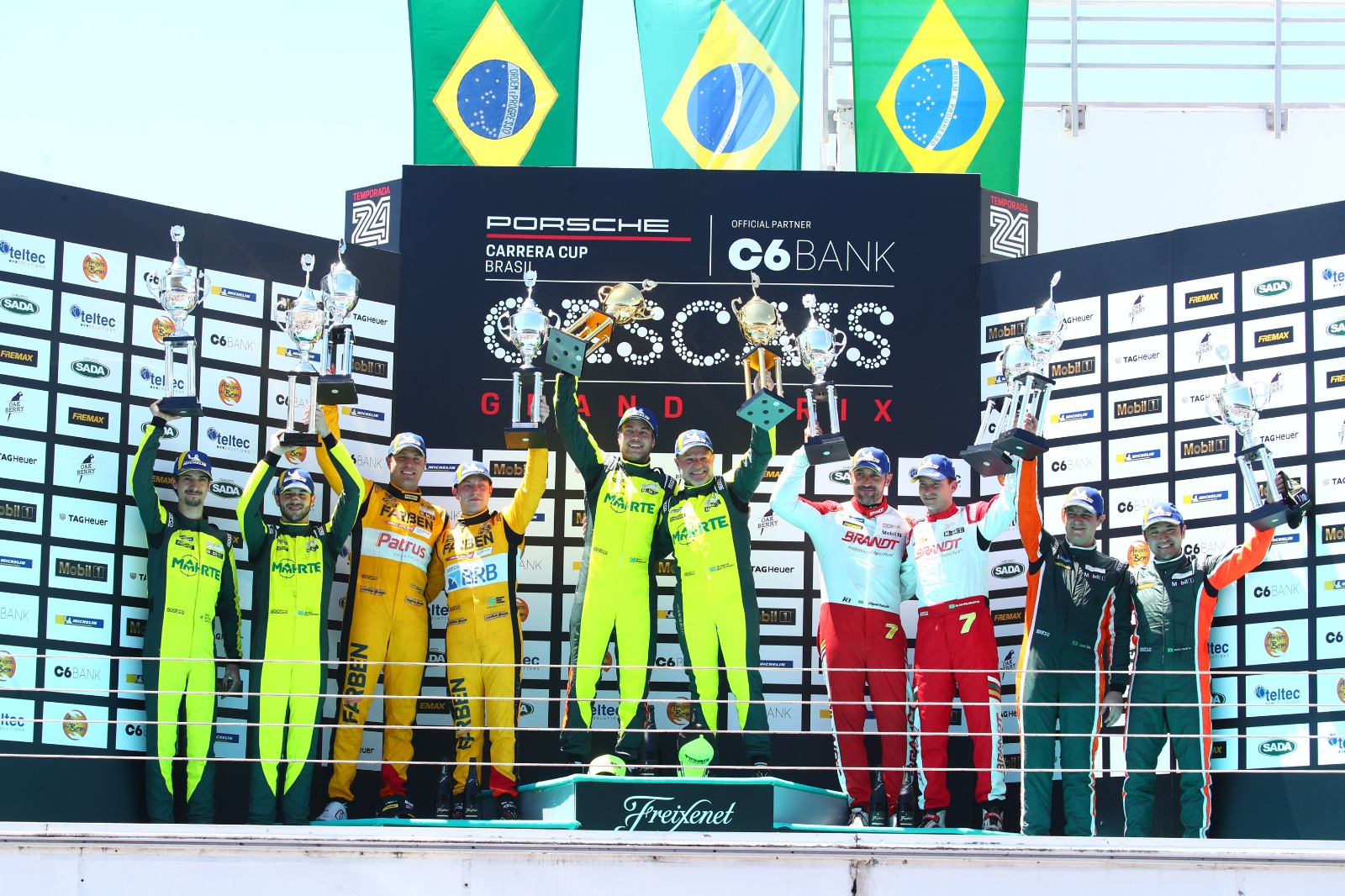 NOTA DE PRENSA: MIGUEL PALUDO Y ALAN HELLMEISTER, LOGRAN LA TERCERA POSICIÓN EN LA PRIMERA JORNADA DE LA CUARTA ETAPA DE LA PORSCHE CUP BRASIL DE ESTORIL 