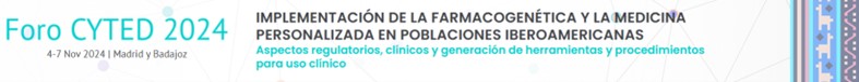 HOY COMIENZA EL FORO CYTED QUE REÚNE DESDE EL LUNES AL JUEVES EN ESPAÑA A INVESTIGADORES Y CLÍNICOS DE IBEROAMÉRICA  PARA AVANZAR EN LA INCORPORACIÓN DE LA FARMACOGENÓMICA A LA PRÁCTICA CLÍNICA