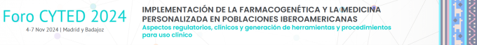 La consejera de Salud y Servicios Sociales clausura mañana el Foro CYTED 2024 sobre farmacogenética y medicina personalizada, que ha reunido en Extremadura a investigadores y clínicos de Iberoamérica