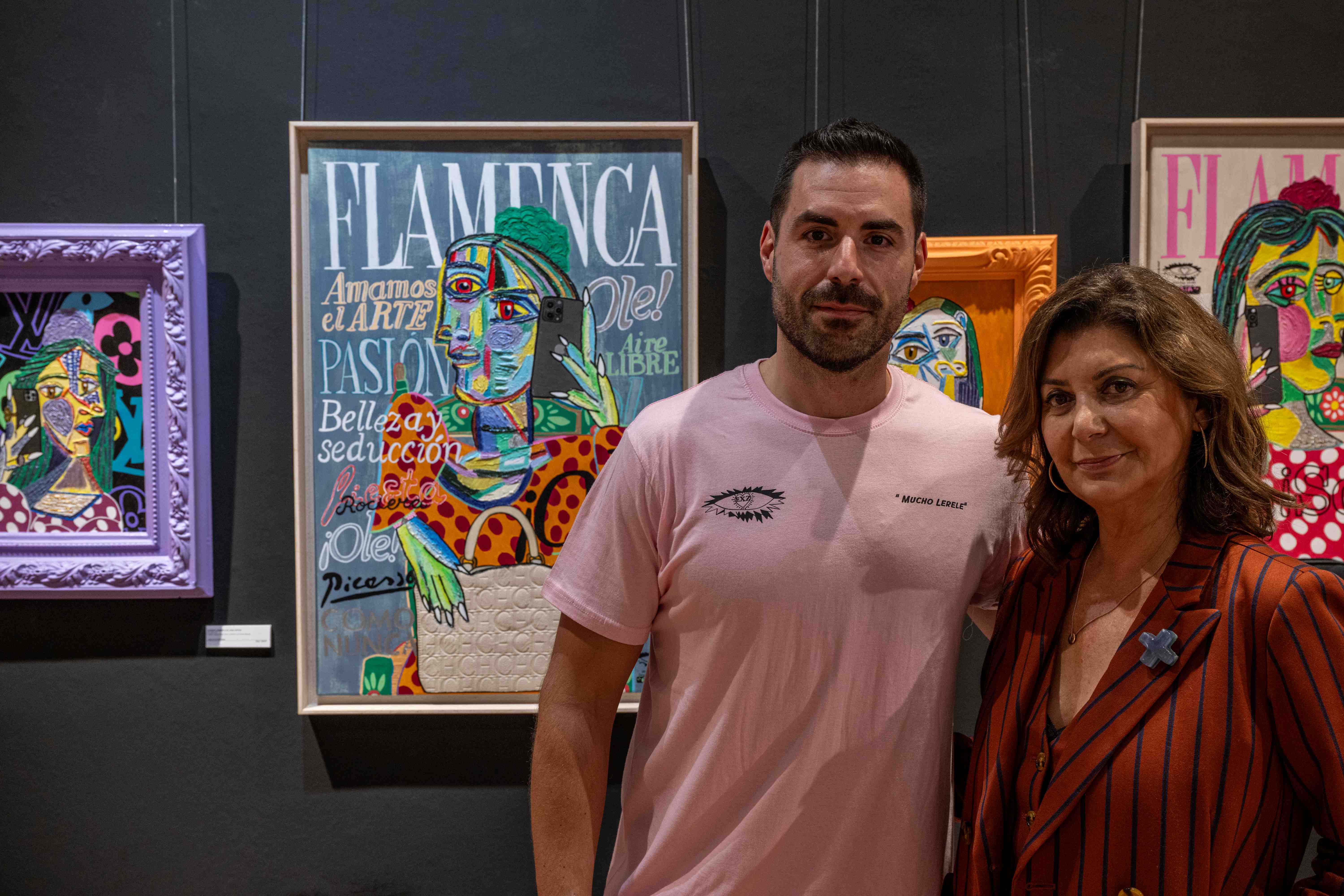 NOTA DE PRENSA/EXPOSICIÓN - Espacio EXZéntrico se llena de luz, color y alegría pop con la primera exposición de Waltey Colors en Sevilla