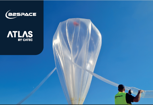 CONVOCATORIA A MEDIOS-El centro de vuelos ATLAS Alpha acoge mañana el lanzamiento de tres globos HAPS con tecnología desarrollada y operada por B2SPACE