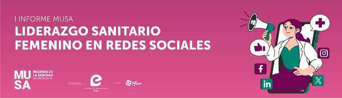 El 76% de las mujeres directivas sanitarias andaluzas está presente en alguna red social, pero sólo el 24% tiene más de mil seguidores en una de ellas