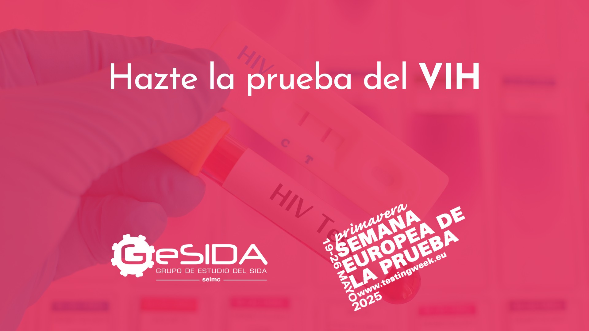 Reducir el estigma que aún pesa sobre la prueba del VIH y favorecer la realización de cribados, claves para reducir los 3.000 nuevos casos del virus que se producen cada año en España