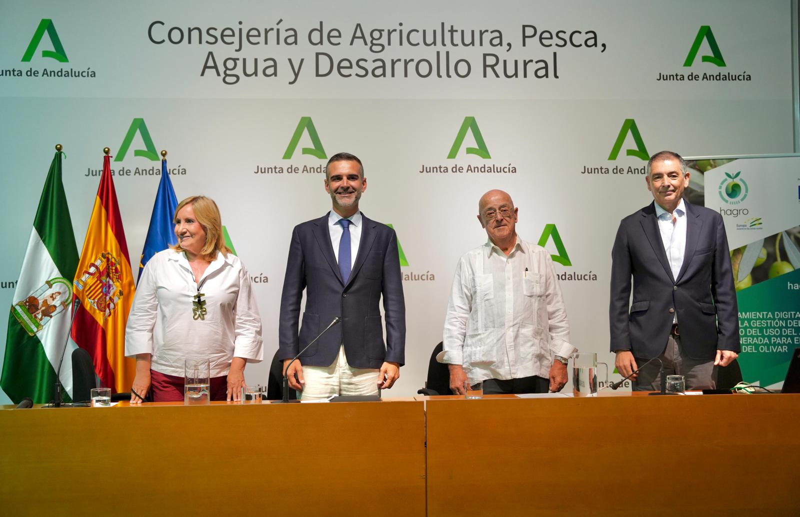 Diseñan una herramienta digital que simplifica y agiliza la redacción de los planes de gestión del riesgo en el uso de las aguas regeneradas para riego agrícola del olivar