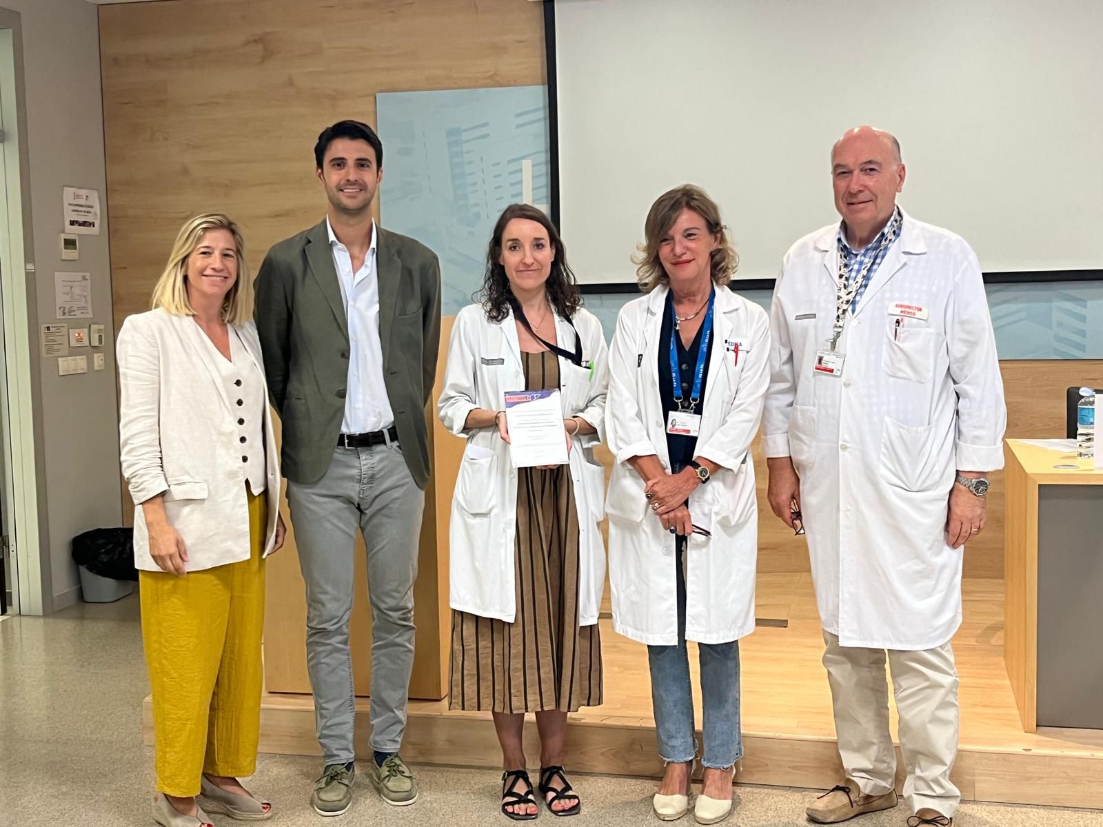 El último acto de entrega antes del verano: al Hospital La Fé de Valencia