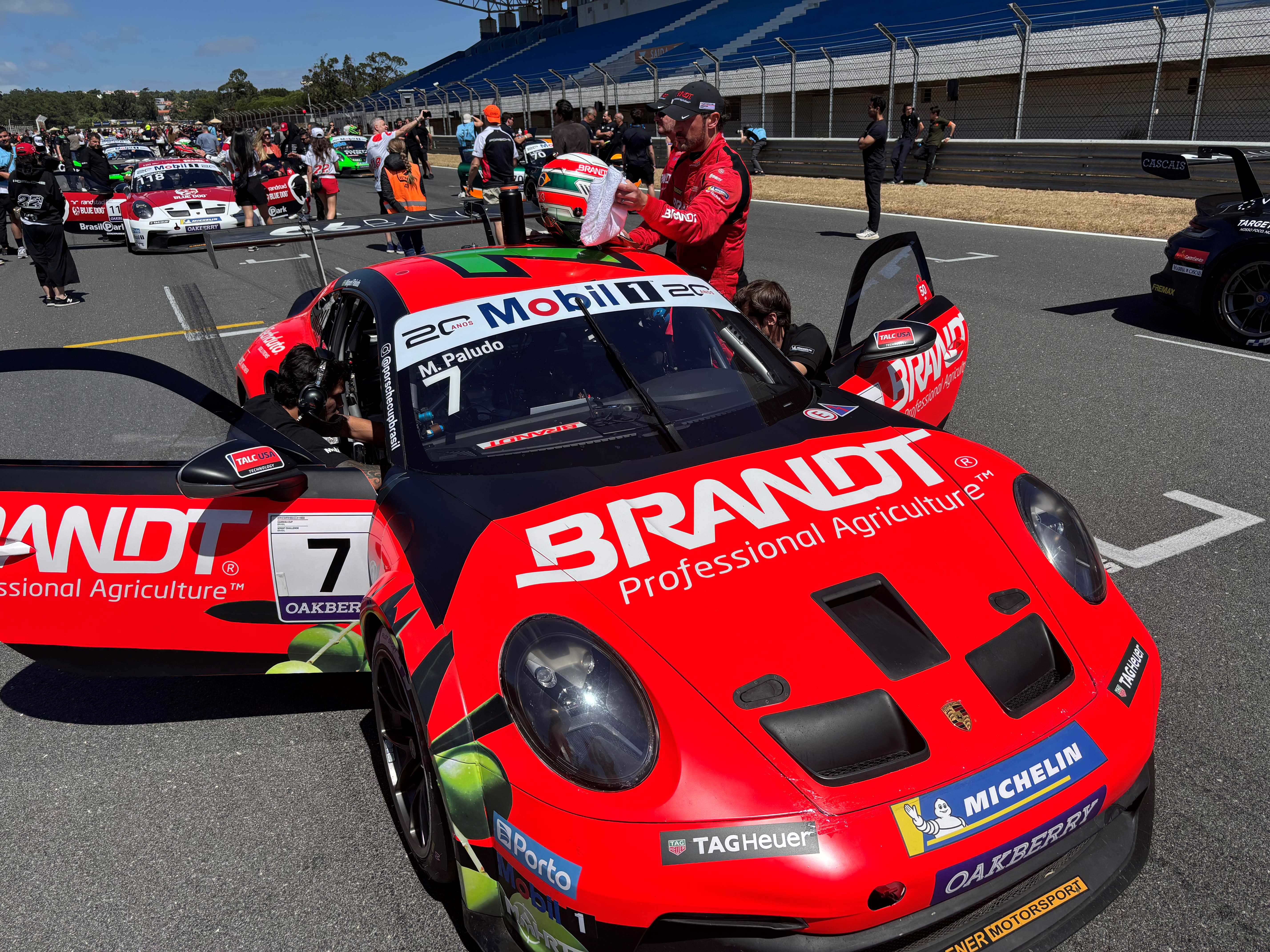 NOTA DE PRENSA: MIGUEL PALUDO, PILOTO DE BRANDT, MANTIENE SU TRAYECTORIA DE PODIOS EN LA PORSCHE CUP C6 BRASIL TRAS DOS TERCEROS PUESTOS EN ESTORIL