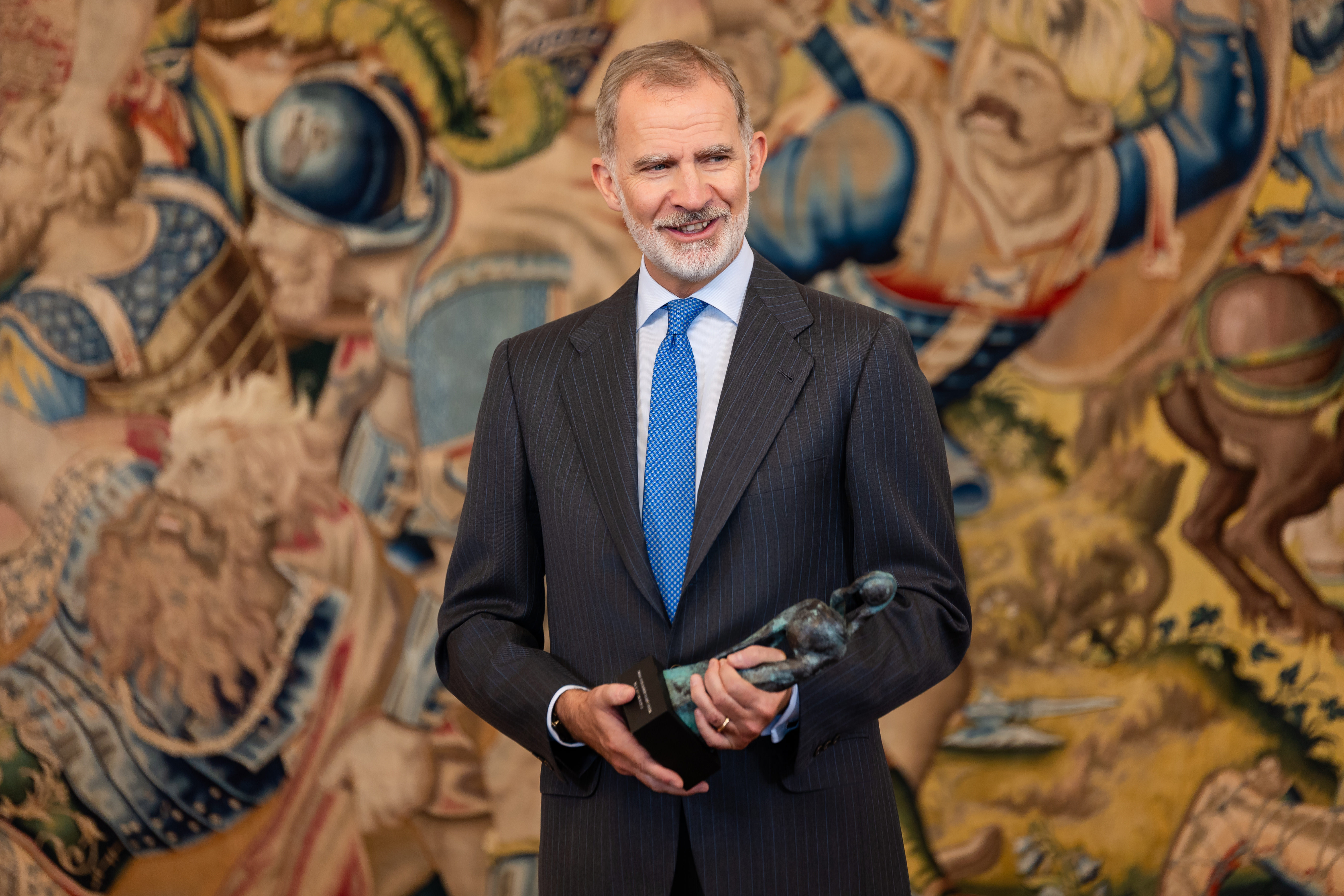 NOTA DE PRENSA: Su Majestad el Rey Felipe VI recibe el ‘Premio Fides Grandes Valores’ del Notariado